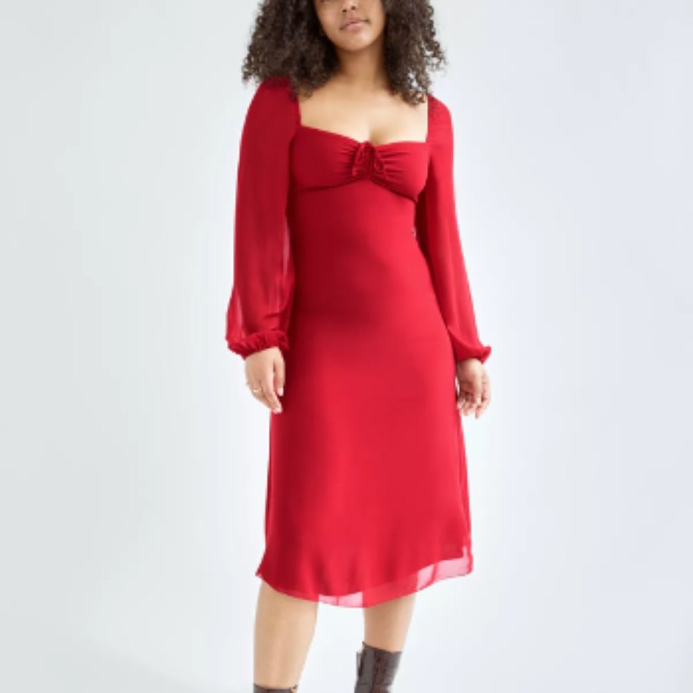 Aritzia Jacqueline midi dress